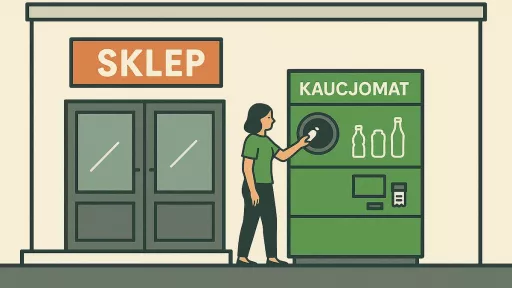 kaucjomat przy sklepie